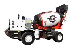5.0 Cubic Meters Concrete Mixer Truck with Automatic Feeding