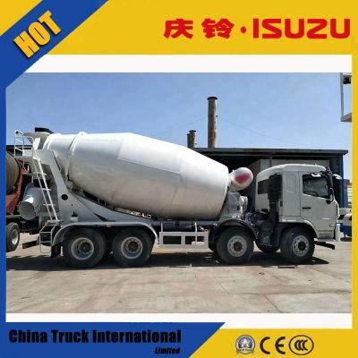 Construction Equipment 14m3 Qingling 460HP Diesel Cement Mixer