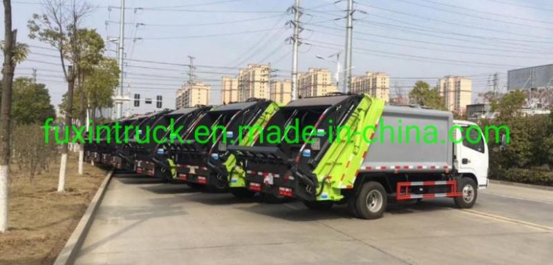 6 Cubic Meters Compression Garbage Truck