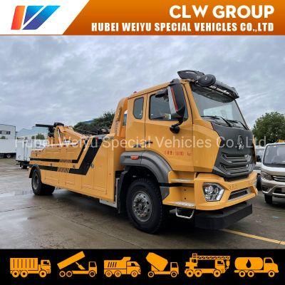 Sinotruk HOWO 4X2 10tons Conjoint Towing Wrecker Truck Wheel Lift Emergency Rescue Truck