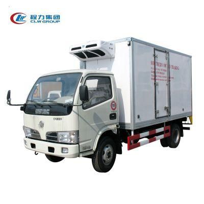 Dongfeng 4X2 130HP Refrigerator Truck for Sale