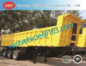 Vast 3 Axle Heavy Duty Dump Semitrailer