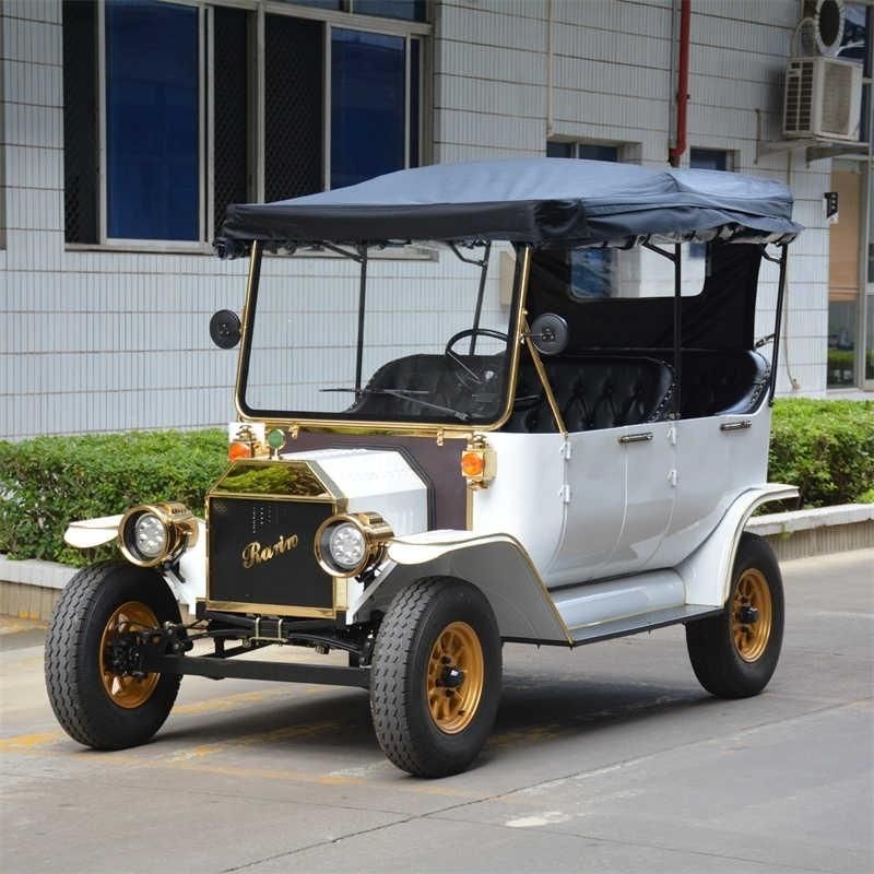 Battery Power Sightseeing Electrical Tourist Mini Bus Electric Classic Car Golf Cart