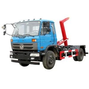 12cbm Dongfeng Rubbish Container Wastebin Hook Arm Lifting Garbage Truck
