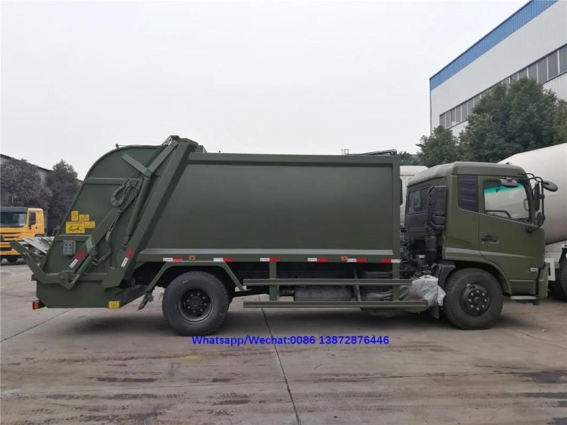 Dongfeng Tianjin Compactor Garbage Truck 10m3