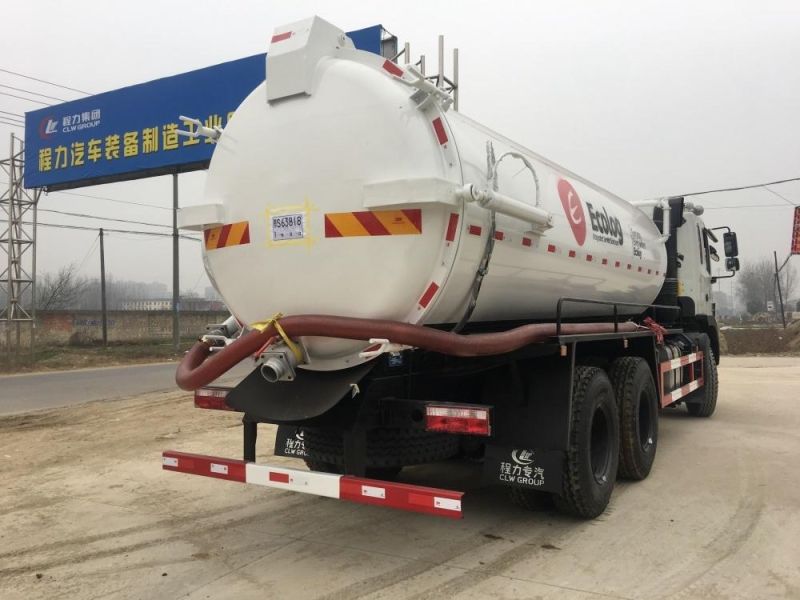 JAC 6X4 Type 14m3 Toilet Sewage Suction Truck Cleaning Sewer Vacuum Truck for Sale