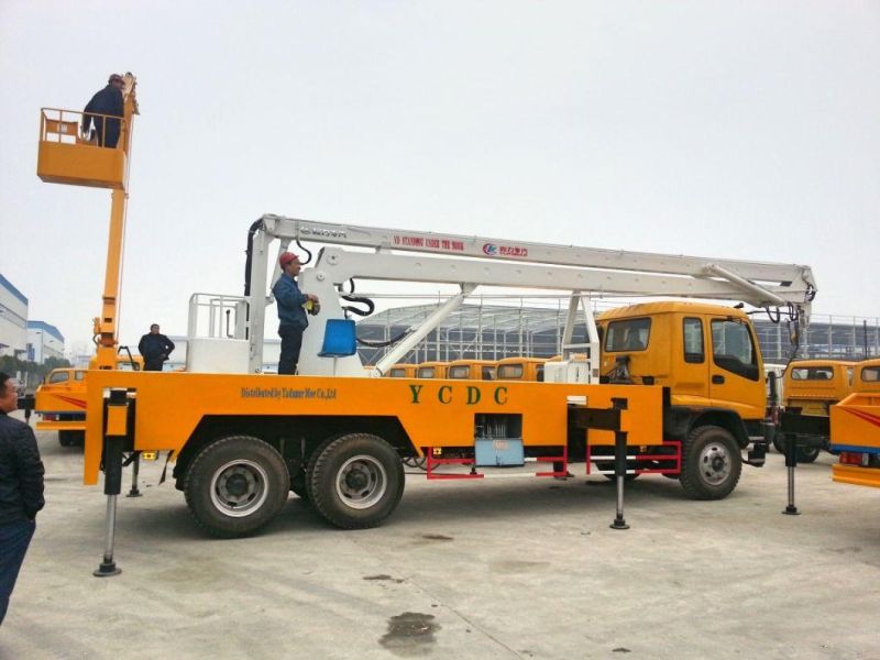 Good Quality Isuzu 700p High Lifting Platform Truck 14m 16m 18m for Sale