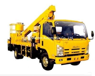 Isuzu 16m 18m 20m 22m 25m 30m Straight Arm Aerial Work Vehicle