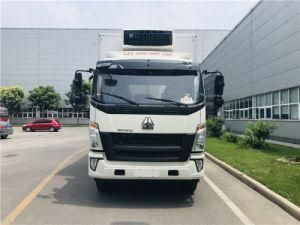 8 Tons Sino HOWO Cold Van Refrigerated Truck