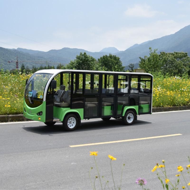 Hot Selling Closed Electric City Minibus Sightseeing Car