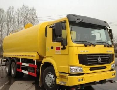 Sinotruk HOWO 6X4 15000liters Water Sprinkler Tank Tanker Transport Truck