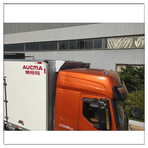 24V Split Front Mounted Engine Power Copper Tube CE Heavy Duty Frozen Seafood Meat Truck Refrigeration Unit