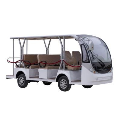 Ready to Ship Battery Operated Electric Tourist Sightseeing Car with 11 Seater