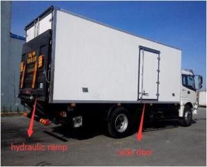 12ton Refrigerated Truck with Hydraulic Tailstock