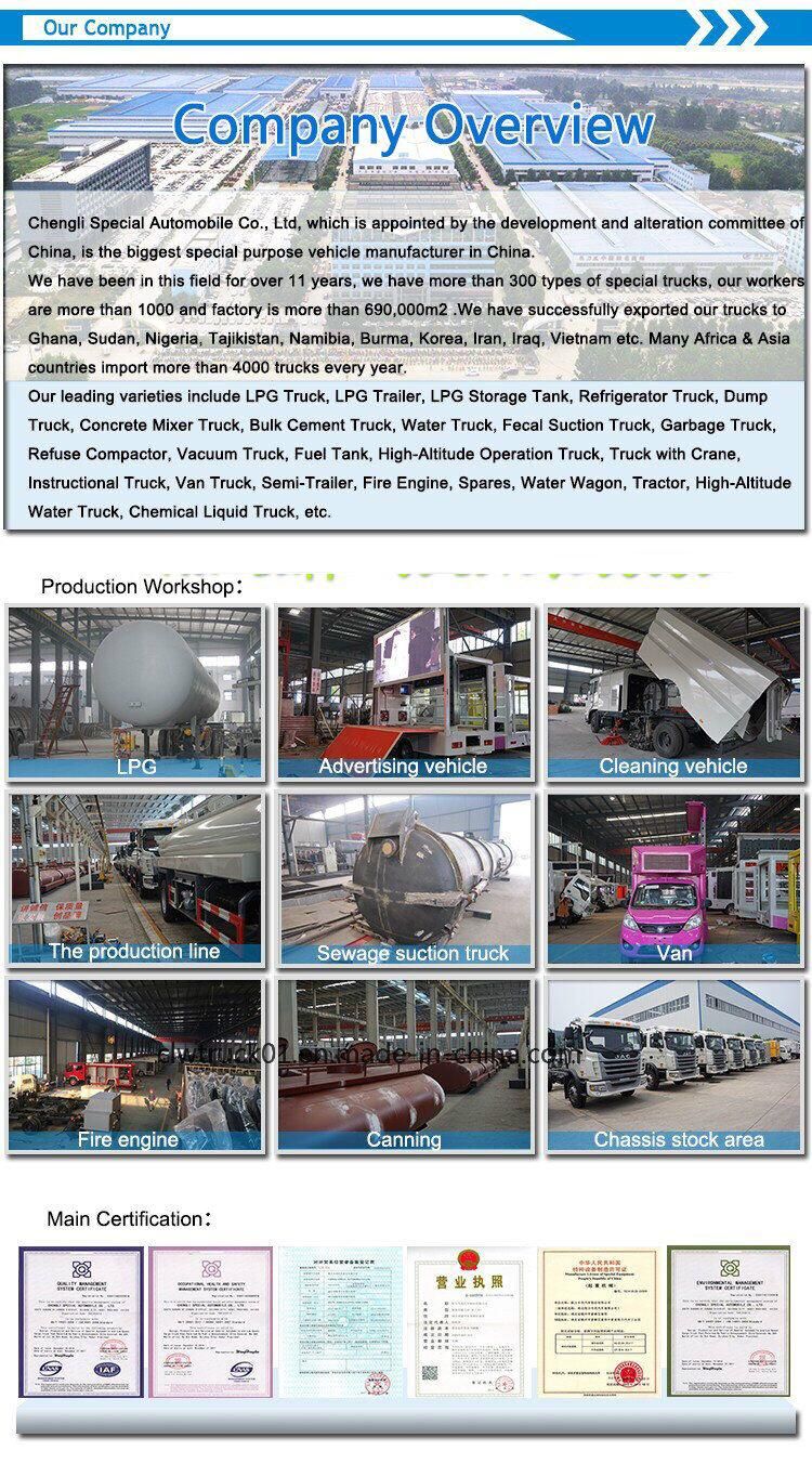 Dongfeng Tianjin 12cbm Vacuum Suction Tank Truck