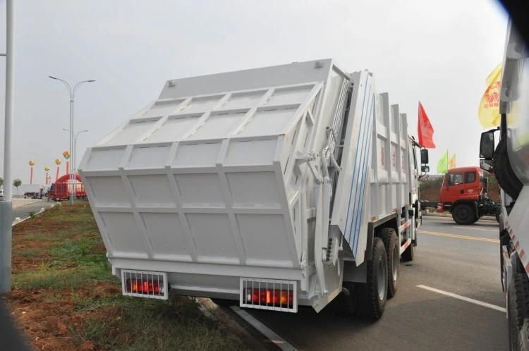 Hydraulic Lifter Waste Compactor Bin Garbage Trash Compression Truck