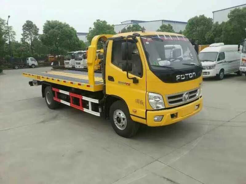 Foton 4tons 5tons 5.6m Length Towing Equipment Trucks Wrecker