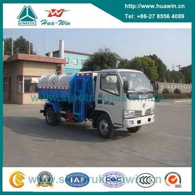 Dongfeng 3 Ton 4X2 Self-Dumping Garbage Truck
