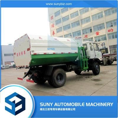 8 M3 Dongfeng Waste Collection Side-Loader Garbage Van Truck