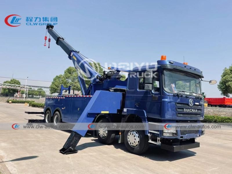 Shacman F3000 8X4 420HP Rhd Boom Rotator 30tons Tractor Trailer Bus Towing Road Recovery Rescue Wrecker Tow Truck