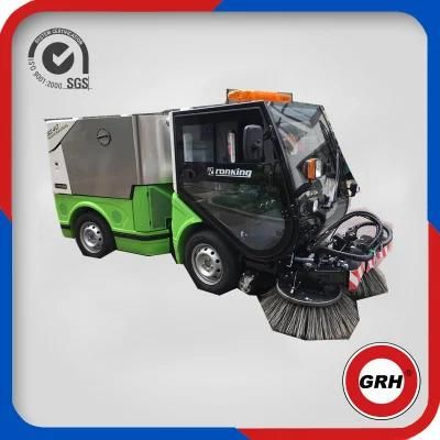 Euro 4 Grh Vacuum Truck for Leaves Snow Removal with CE