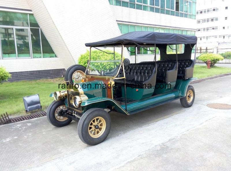 CE Approved 8 Passengers Vehicle Electric Classic Car Golf Cart for Sale