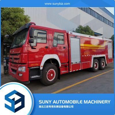 Dry Powder and Foam Fire Fighting Truck, Water Fire Truck for Factory Price