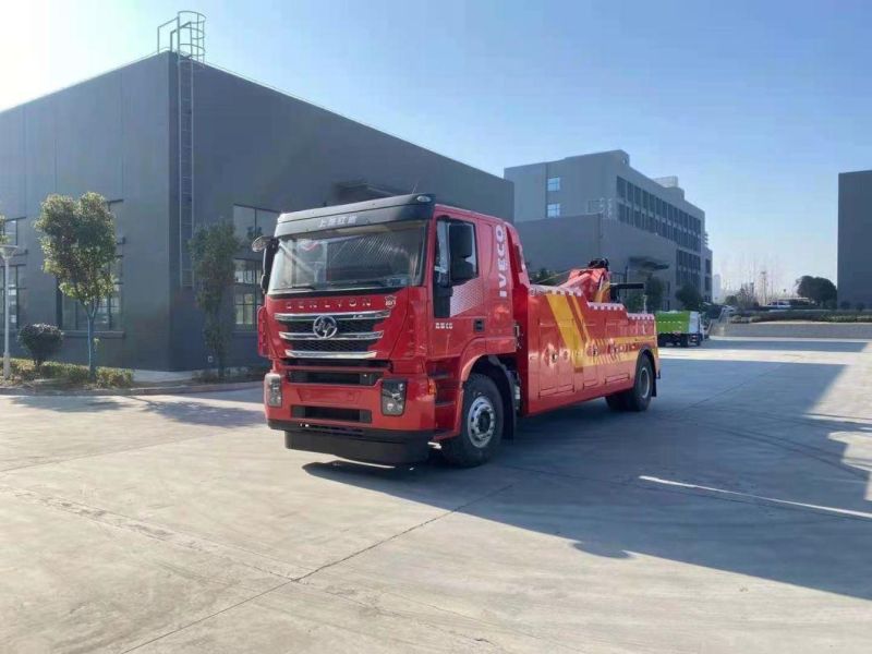 Dongfeng 4X2 Wrecker Long Flat Wrecker Rescue Vehicle Road Rescue Vehicle