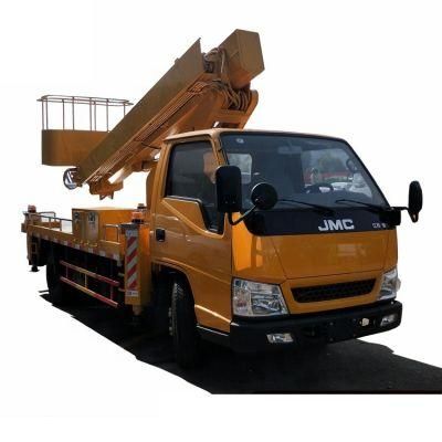 Factory Cheaper Price Kingrun 20m Aerial Truck Crane Truck with Working Basket Truck 22m Mounted High Altitude Working Truck 24meters