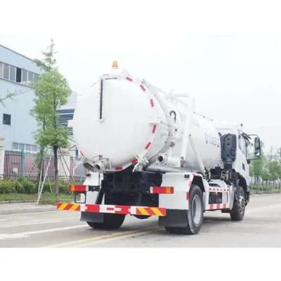 Dongfeng Kr 18m3 Wast Sludge 10m3 Clean Water Tank