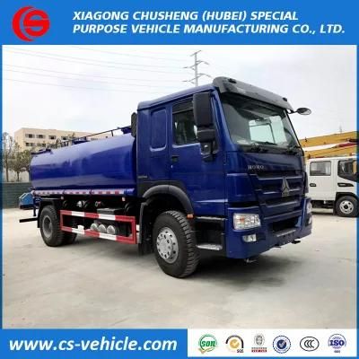 Sinotruck HOWO 15tons Water Sprinkling Truck 15000L Water Tank Truck