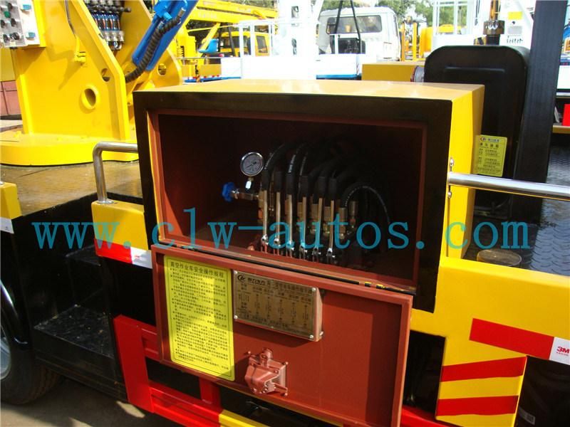 FAW 4X2 16meters Folding Arm Aerial Work Platform Truck with Hydraulic Lifter Boom Truck