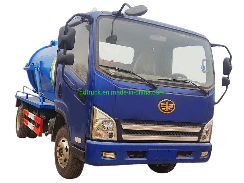 High quality Sewage Sucking Vacuum Tank Truck, Sewage Suction Truck