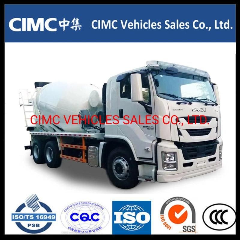 Isuzu Giga 10 Wheels 10cbm Drum Roller Cement Transport Concrete Mixer Trucks