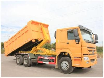 Hook Arm Garbage Truck Roll on Roll off Garbage Truck with Garbage Dump Truck