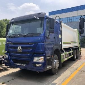6X4 Sinotruck HOWO 336HP 20000 Liters Compactor Tank Garbage Compressor Truck