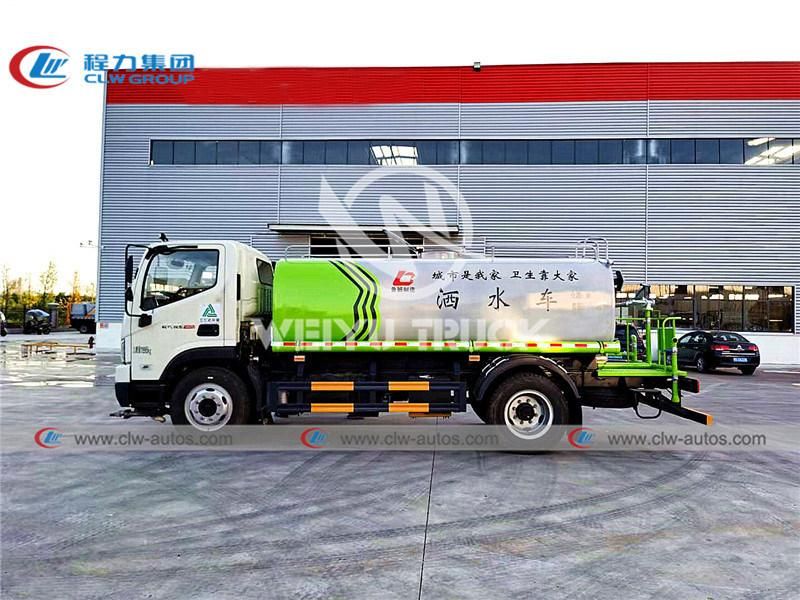 Foton Forland 7tons 8tons 7000liters 8000liters Water Sprinkler Truck Water Bowser Tanker Truck for City Cleaning