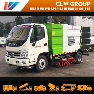Hot Sale Foton Road Floor Cleaning Sweeper Vehicle/Equipment 3tons Street Cleaning Sweeping Truck