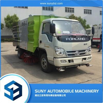 Forland 4X2 5000 Liters Electric Street Broom Sweeper Truck for Airport