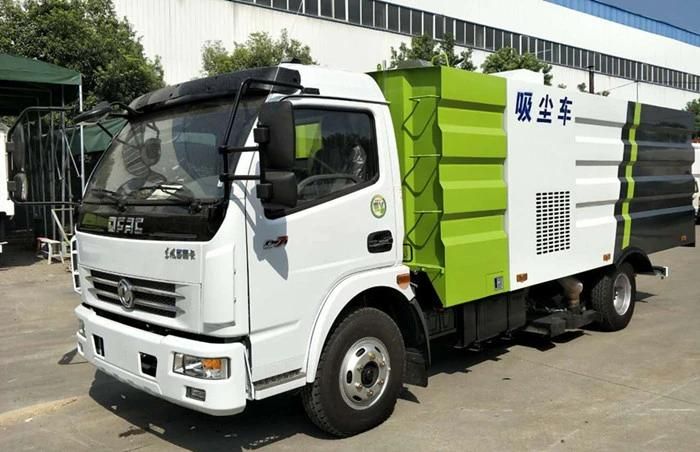 Dongfeng Multi-Function Small Vacuum Sweeping Road Truck 6 Wheels Cleaning Equipment