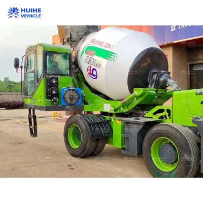 3.5m3 Articulated Chassis Mini Small Mobile Self Loading Concrete Cement Mixer Small Concrete Mixer Truck