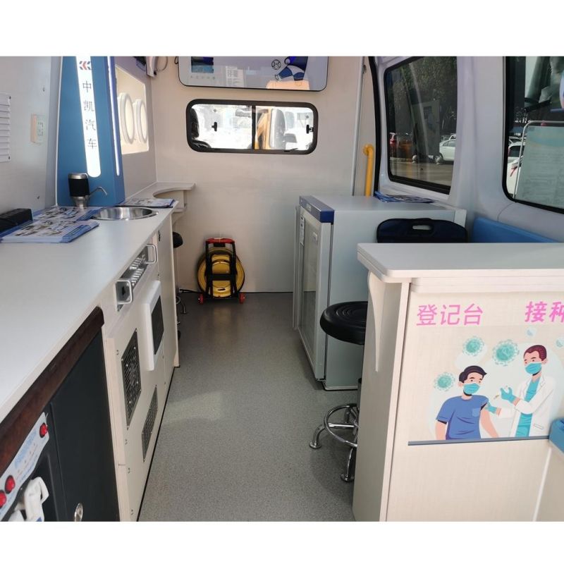 Nucleic Acid Detection Vehicle Monitoring Type Ambulance Factory Direct Sales