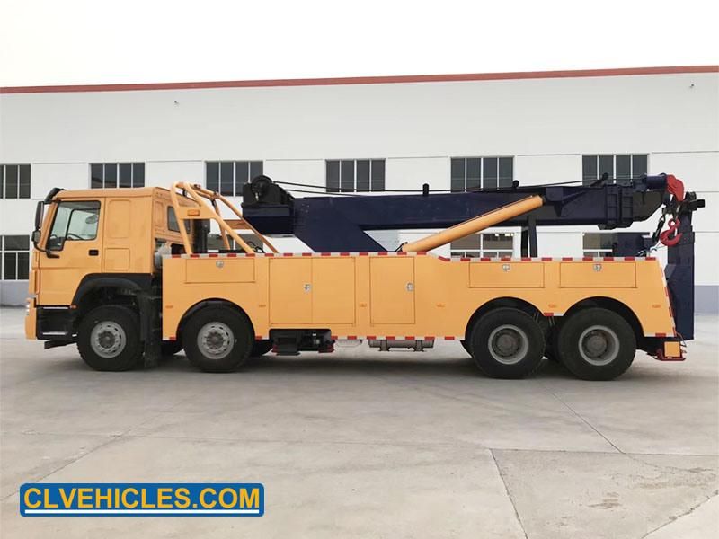 HOWO Heavy Lifting Equipment Wrecker Towing Truck 40t Wrecker Truck