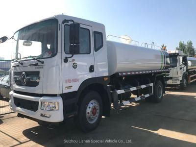 Export Rhd Water Tanker Truck 10000/12000/15000L 10/12/15cbm Water Bowser 190/210HP