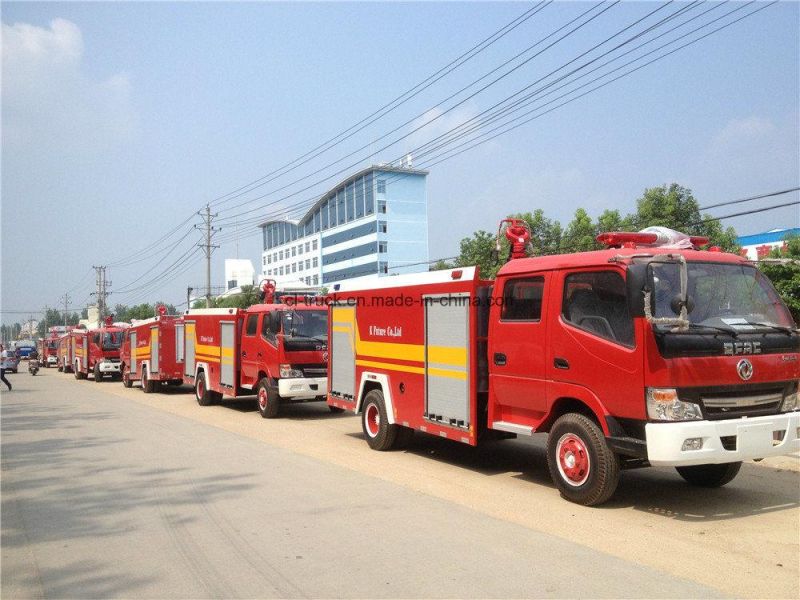 Good Quality Isuzu 100p 600p 700p 4m3 Water Foam Inflatable Fire Truck Price for Sale