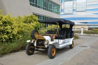 High Quality Good Price 8 Seats Electric Golf Cart with Lead-Acid Battery Electric Vintage Car