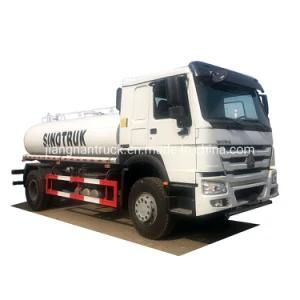 Sinotruk HOWO 4 X 2 290 HP 15000 Liters Water Tank Truck