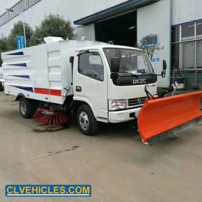 Manufacturer 6cbm Road Sweeper Truck with Snow Remover Equipment