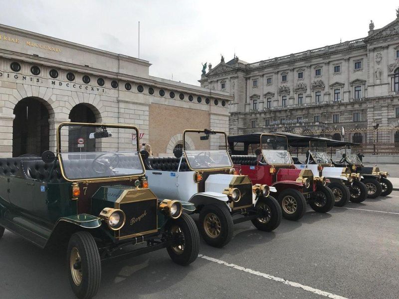 New 5 Seater City Sightseeing Mini Bus Electric Vintage Classic Car Golf Buggy