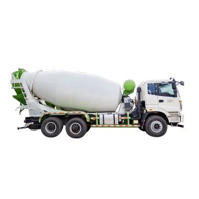 White Color 6 Cbm Concrete Mixing Truck Special Transport Truck